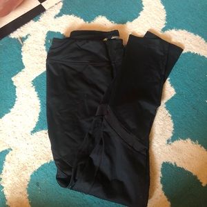 Black workout leggings